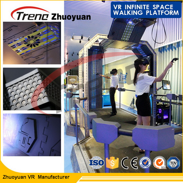 Efectos dinámicos de sistemas de la consola VR del paseo del espacio de la pantalla táctil de la patente VR