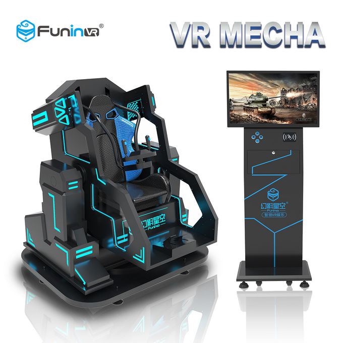 máquina de juego de arcada del tiroteo del simulador de la realidad virtual de 9D VR, simulador VR del tiroteo