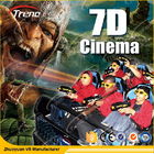 Paseo del movimiento del videojuego 7D, teatro del cine 7D para el parque de atracciones