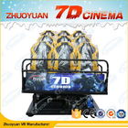 Cine 12 Seater del simulador 7D del juego del tiroteo con el empuje eléctrico/trasero