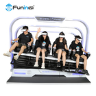 4 cine de los asientos 9D VR para la máquina interior de la realidad virtual del parque temático