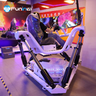 Simulador comercial de la realidad virtual 9D que compite con el simulador Arcade Game Chair de la motocicleta de F1 Seat