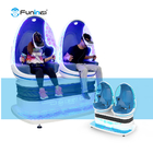 Parque temático 550KG de 2 de los asientos 9D VR de la silla de la realidad virtual niños de Seat