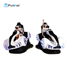 VR Karting que compite con el simulador del juego de la realidad virtual para el equipo del parque temático de los niños