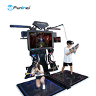 equipo multijugador del parque temático del simulador FPS del tiroteo de la máquina de juego de 0.8kw 9D VR