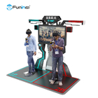 6 DOF Stand Up Flight VR Simulator 300kg carga alta velocidad de movimiento