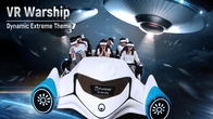 6 el parque del trampolín del buque de guerra de los jugadores VR experimenta la realidad virtual que emociona Arcade Theme Park