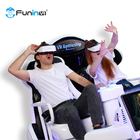 Simulador del parque 9D VR de la aventura con el regulador de la palanca de mando movimiento de rotación de 360 grados
