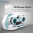 Simulador de Vr de la motocicleta del cine 9d de la conducción de automóviles de VR, compitiendo con la máquina de juego