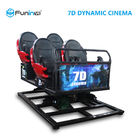 6-12 asienta el cine de los vidrios 5D 7D del simulador 3DM de la realidad virtual 9D para el parque temático