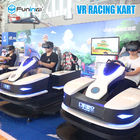 Paseos eléctricos del parque de atracciones del simulador de la conducción de automóviles de las auriculares de la realidad virtual