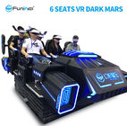 6 el teatro atractivo 6 del cine de los asientos VR asienta la oscuridad Marte del simulador de 9D VR