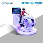360 simulador/Moto de la realidad virtual del grado 9D que conduce compitiendo con el simulador