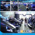 Máquina de juego dinámica del coche de competición de la arcada del simulador de la realidad virtual 9D del solo jugador