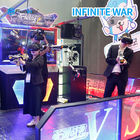 Dos guerra infinita virtual del simulador VR de la realidad de los jugadores 9D para los estudiantes