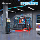 Dos guerra infinita virtual del simulador VR de la realidad de los jugadores 9D para los estudiantes