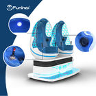 Poder 1.2kw 360 simulador de las auriculares 9D VR de la máquina VR del huevo del grado con 12 efectos especiales