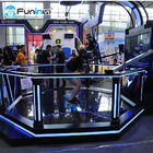 Plataforma permanente que camina del E-espacio del equipo VR del parque de atracciones