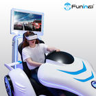 Motocicleta que compite con el simulador VR que compite con la máquina de juego dinámica de la plataforma VR del simulador de Kart 9d Vr