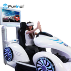 Simulador del kart del coche de competición de la máquina de juego de arcada de FuninVR 9d VR VR Mario con blanco