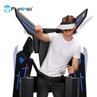Parque temático interactivo de la experiencia 9D VR Eagle VR de la realidad virtual del simulador de vuelo