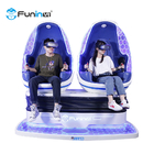 Asiento del cine de los asientos 9D VR de la silla 2 del huevo de la arcada 9D del tiroteo de la realidad virtual solo