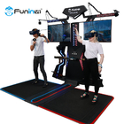 Vr del tiroteo del parque de atracciones de VR que tira el juego de la plataforma del juego que camina del vr interactivo del equipement para 2 jugadores