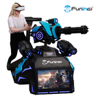 Caminante vendedor caliente de la realidad virtual 9d VR de la máquina de juego de arcada del tiroteo del arma gatling que tira la plataforma permanente del vr 9d