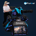 Caminante vendedor caliente de la realidad virtual 9d VR de la máquina de juego de arcada del tiroteo del arma gatling que tira la plataforma permanente del vr 9d