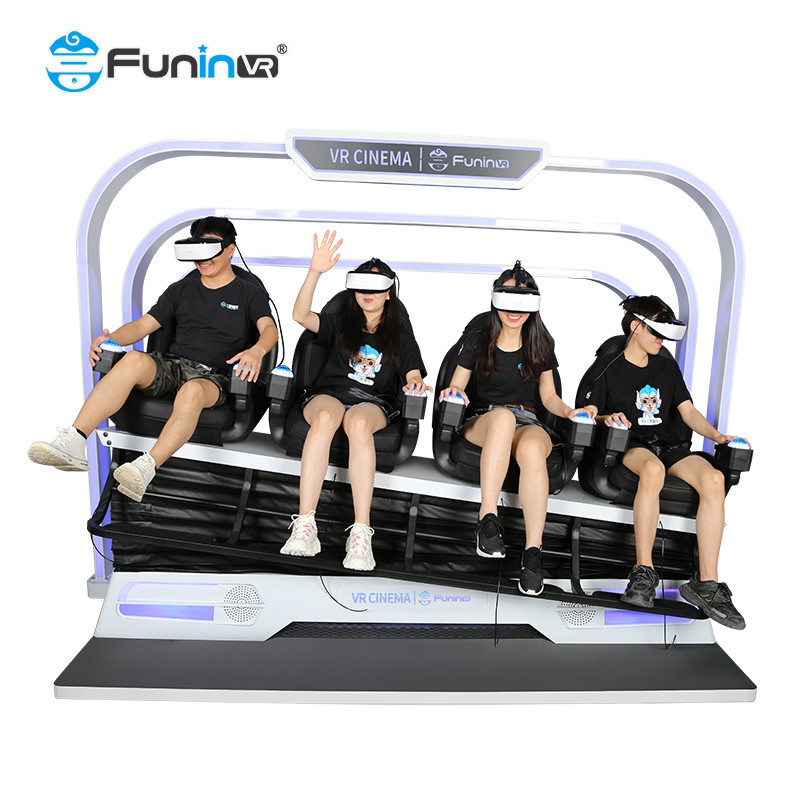 4 simulador del cine del simulador 9D del vr de los asientos/máquina de la realidad virtual de Deepoon E3 9D