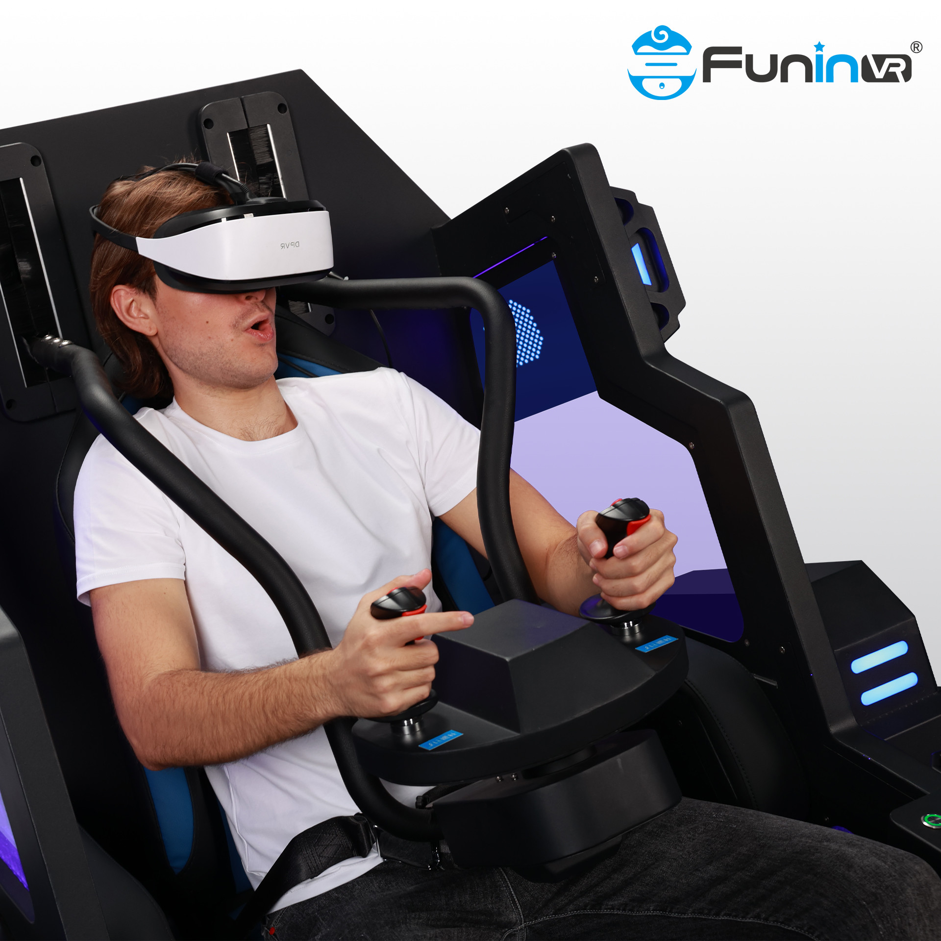 Máquinas adultas calientes virtuales del entretenimiento del juego VR Mecha del juego 360 de la fábrica de FuninVR que tiran