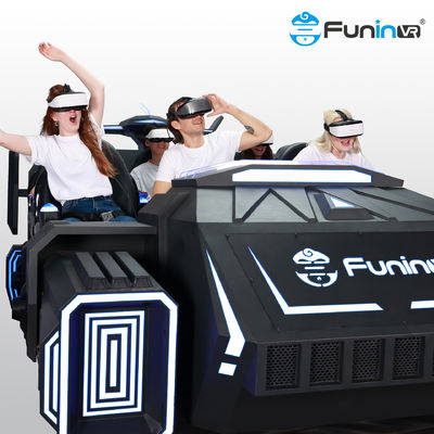 Asientos multijugadores de la máquina de juego del simulador del vr de la realidad virtual de FuninVR 6 que compiten con el simulador de 9d VR