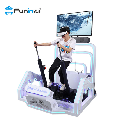 Parque de atracciones de esquí de la atracción de Vr de la máquina de juego de Virtual Reality Simulator 9d del fabricante de VR