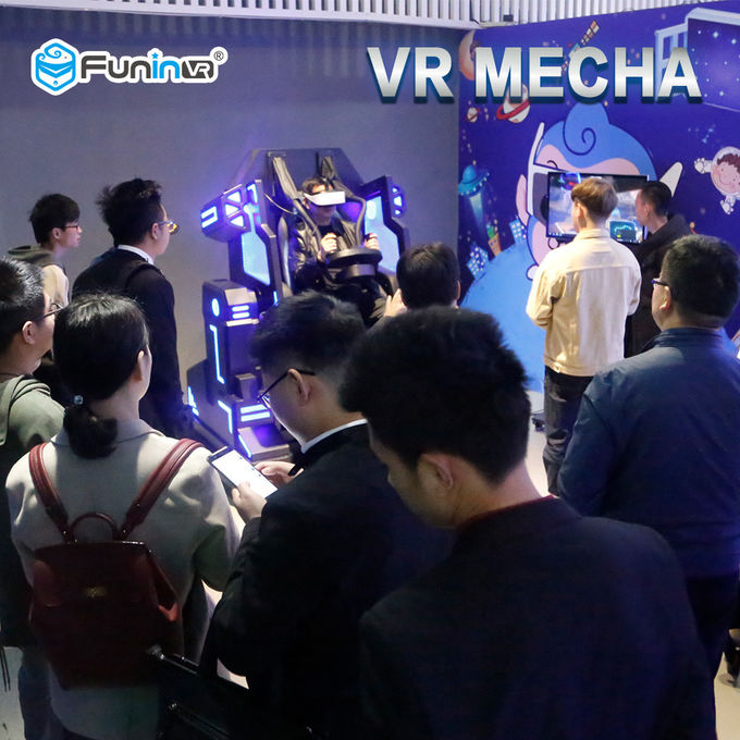 máquina de juego de arcada del tiroteo del simulador de la realidad virtual de 9D VR, simulador VR del tiroteo