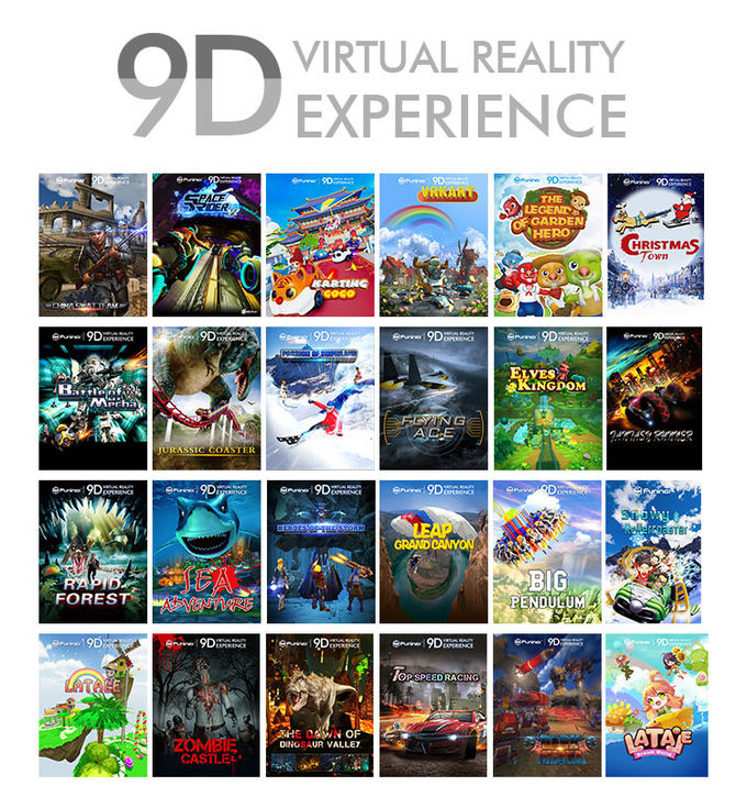Cine interactivo dinámico del cine 7d de los beneficios 5D de los vidrios de Funin VR 3DM alto