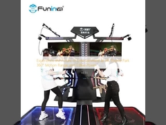Experimenta el futuro del entretenimiento en el parque temático VR 360 ° Rango de movimiento y 0.8kw de potencia