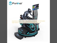 Experimenta la realidad virtual definitiva con el simulador de realidad virtual en 9D Metal de acero 5.1 Sonido envolvente 2620*1480*2080mm