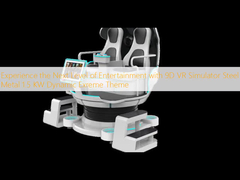 Experimenta el siguiente nivel de entretenimiento con el simulador de realidad virtual 9D Metal de acero 1.5 KW Dinámico Extremo Tema