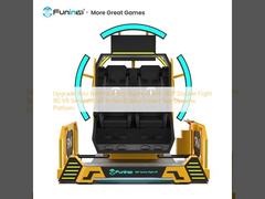 Mejora tu negocio de entretenimiento con el Simulador VR 9D de doble vuelo 360°, pantalla de 40 pulgadas, plataforma dinámica