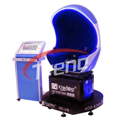 El simulador asombroso de la realidad virtual del azul 9D, CE del cine de la acción del juego 9D de VR aprobó