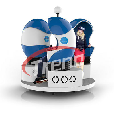 Egg el cine del simulador de la realidad virtual de la máquina 9D para el equipo de la diversión