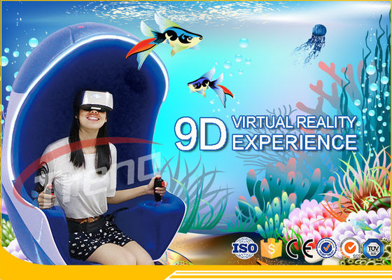 Cine interactivo de la realidad virtual 9D de los jugadores multi con la pantalla táctil del LED solo Seat