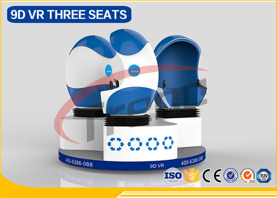 Lujo 3 Seat, cine de los cines de la acción de Digitaces 9D de 360 grados para el centro comercial