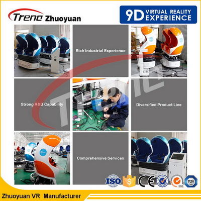 Simulador solo Seat del cine del videojuego 9D del centro comercial con la plataforma giratoria de 360 °