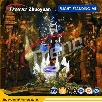 Realidad virtual Flight Simulator del movimiento completo que se coloca con los vidrios de 360 grados VR 1080P
