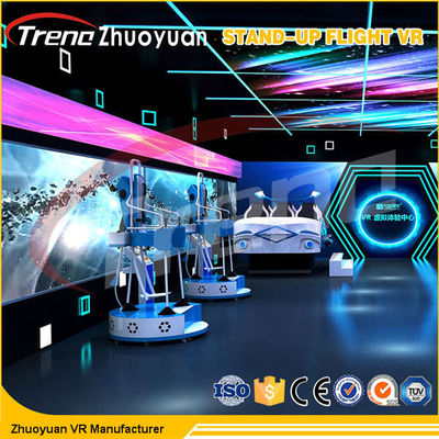 El videojuego que salta en caída libre comercial se levanta la certificación del simulador SASO del vuelo VR