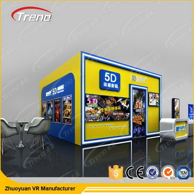 Equipo del cine de la acción 5D, teatro del cine 5D con los asientos hidráulicos dinámicos