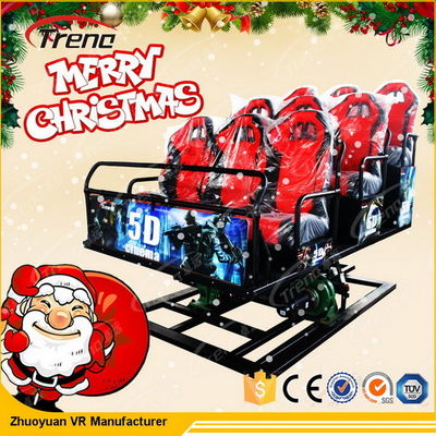 Cine cómodo de la silla 5D del movimiento con la burbuja/el efecto de la lluvia/de viento