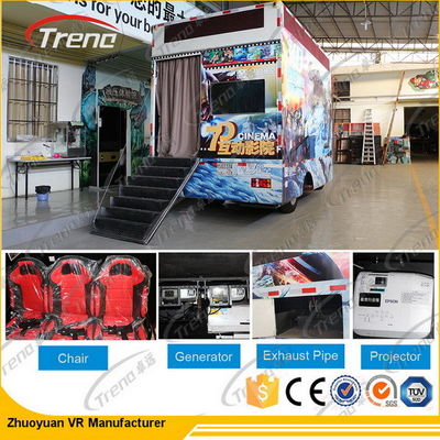 Simulador móvil del mundo virtual de Digitaces de los vidrios de HD VR con películas del cine 7D