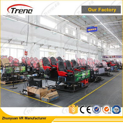 Asientos movibles/6 asientos del cine 4 del control numérico 7D con el sistema hydráulico